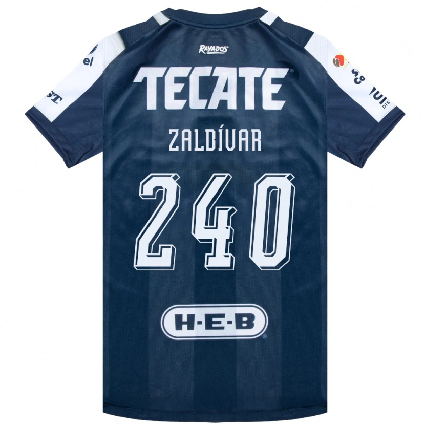Danxen Bambino Maglia Milton Zaldívar #240 Bluinchiostro Bianco Rosso Kit Gara Home 2026/27 Maglietta