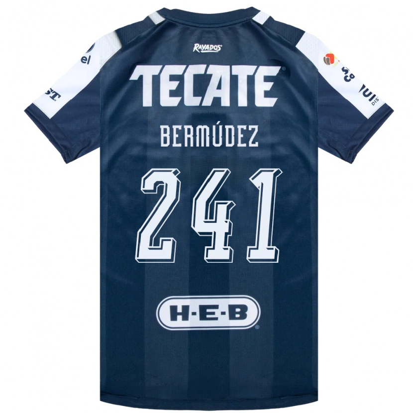 Danxen Bambino Maglia Santiago Bermúdez #241 Bluinchiostro Bianco Rosso Kit Gara Home 2026/27 Maglietta