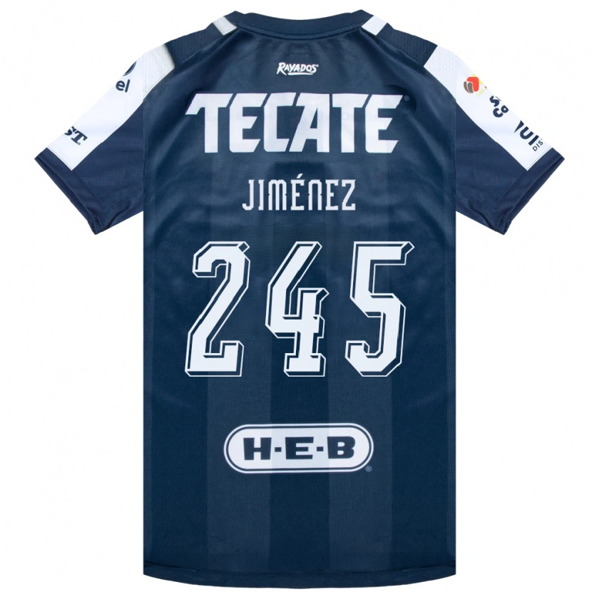 Danxen Bambino Maglia Gabriel Jiménez #245 Bluinchiostro Bianco Rosso Kit Gara Home 2026/27 Maglietta