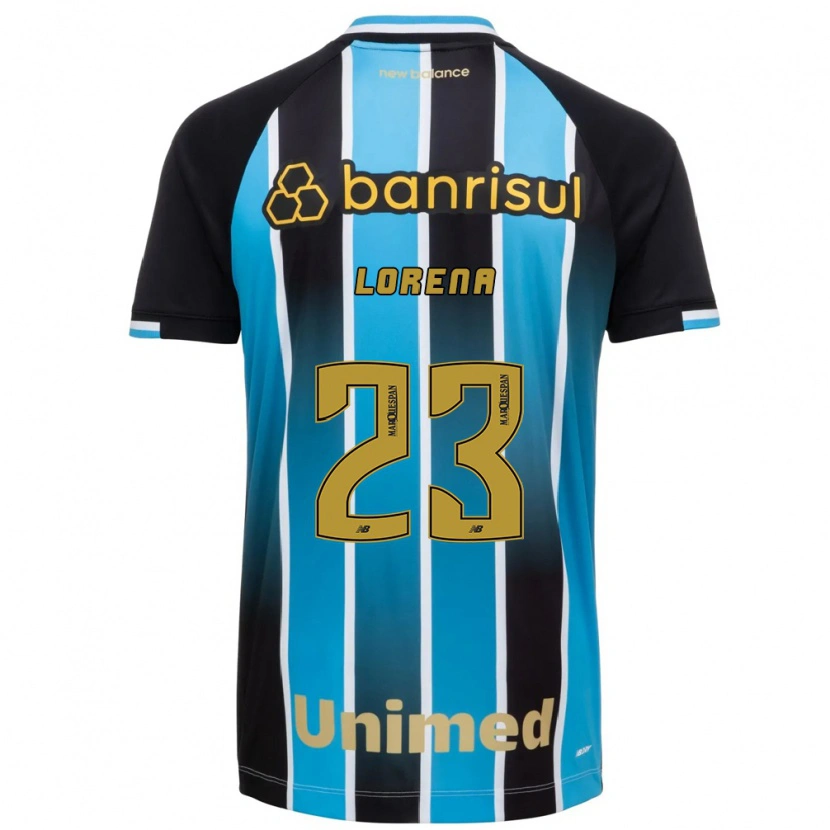 Danxen Bambino Maglia Lorena #23 Blu Marrone Nero Kit Gara Home 2026/27 Maglietta