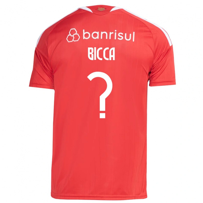 Danxen Bambino Maglia Leo Bicca #0 Rosso Bianco Kit Gara Home 2026/27 Maglietta