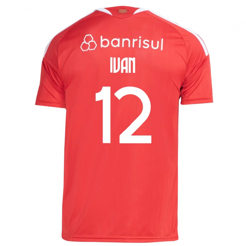 Danxen Bambino Maglia Ivan #12 Rosso Bianco Kit Gara Home 2026/27 Maglietta