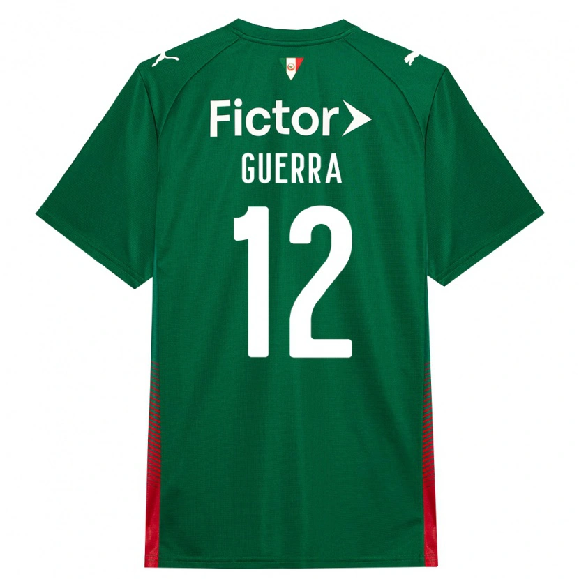 Danxen Bambino Maglia Heitor Guerra #12 Verde Rosso Bianco Kit Gara Home 2026/27 Maglietta