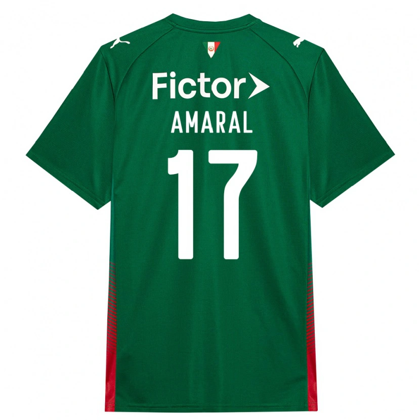 Danxen Bambino Maglia Isadora Amaral #17 Verde Rosso Bianco Kit Gara Home 2026/27 Maglietta