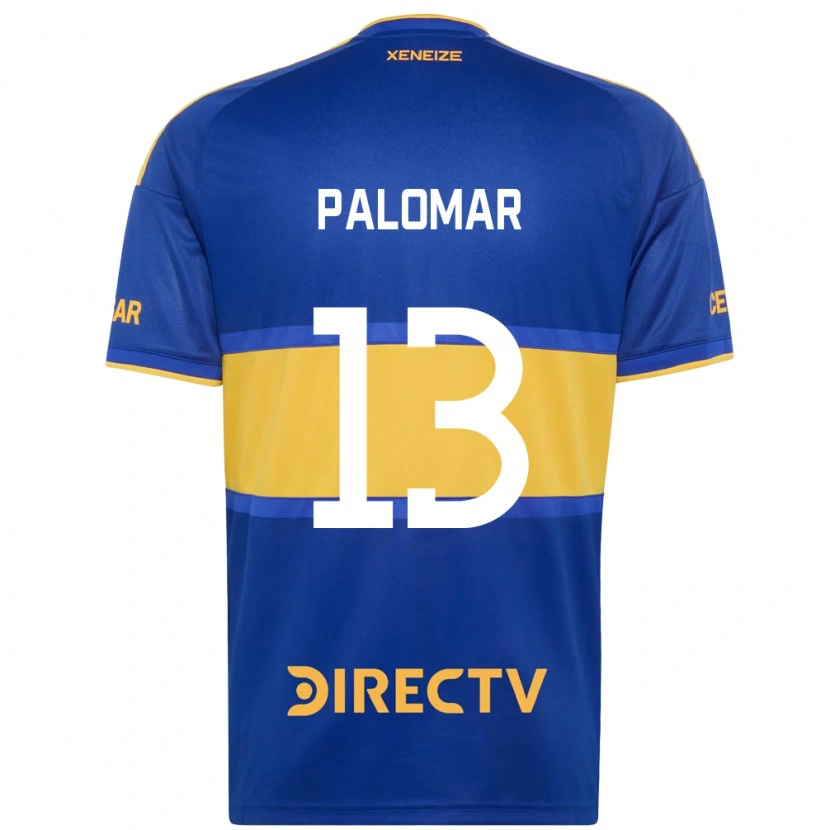 Danxen Bambino Maglia Estefania Palomar #13 Blu Reale Giallo Kit Gara Home 2026/27 Maglietta