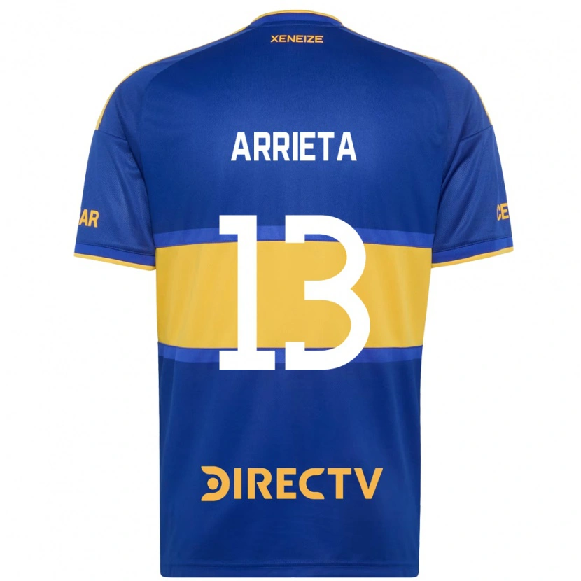 Danxen Bambino Maglia Thomas Arrieta #13 Blu Reale Giallo Kit Gara Home 2026/27 Maglietta