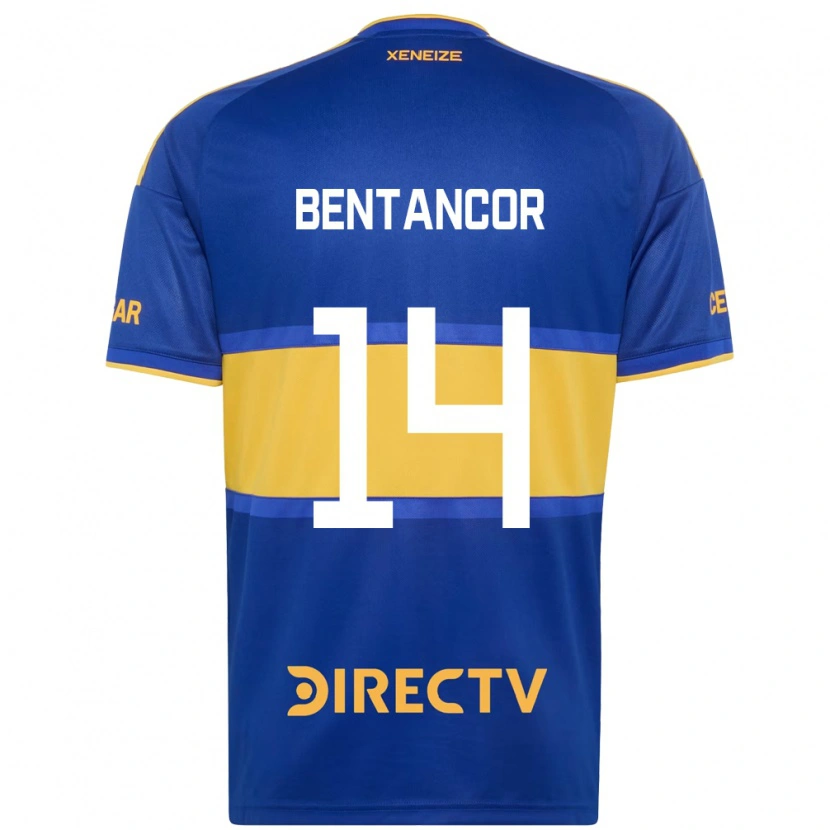 Danxen Bambino Maglia Thomás Bentancor #14 Blu Reale Giallo Kit Gara Home 2026/27 Maglietta