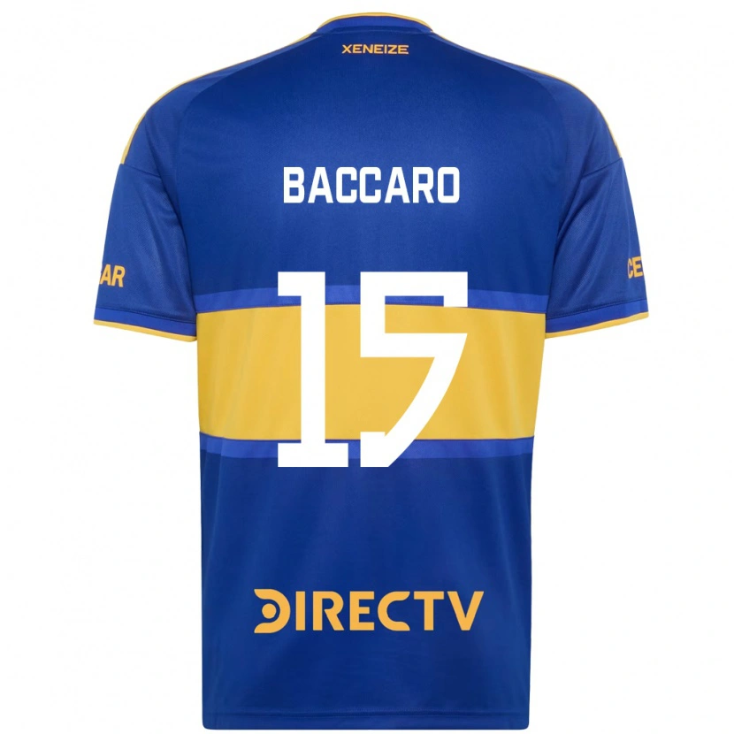 Danxen Bambino Maglia Camila Baccaro #15 Blu Reale Giallo Kit Gara Home 2026/27 Maglietta