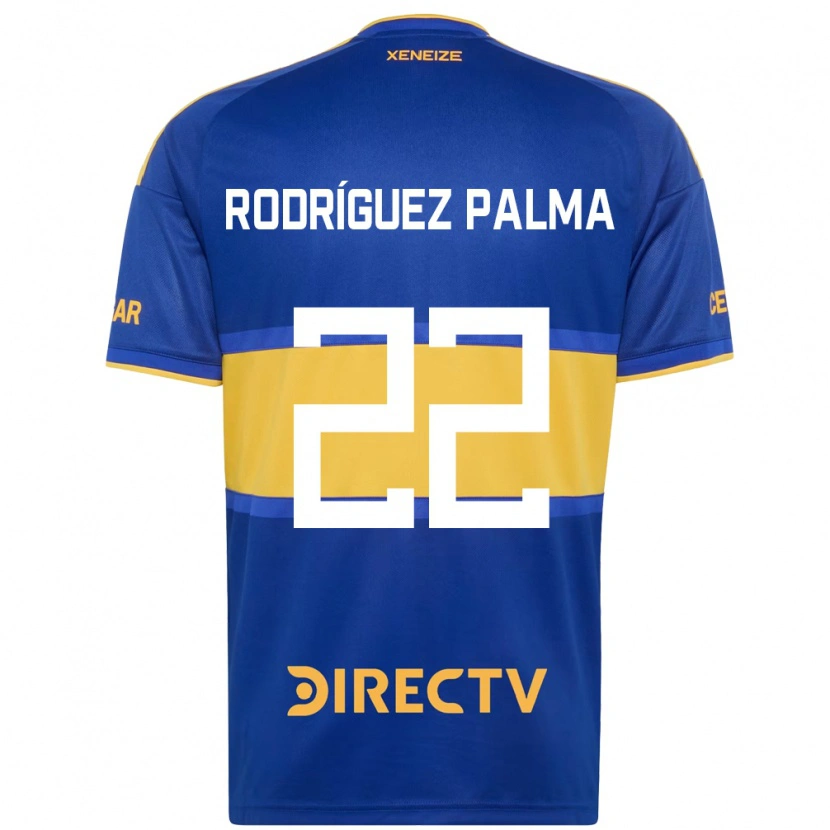 Danxen Bambino Maglia Joaquina Rodríguez Palma #22 Blu Reale Giallo Kit Gara Home 2026/27 Maglietta