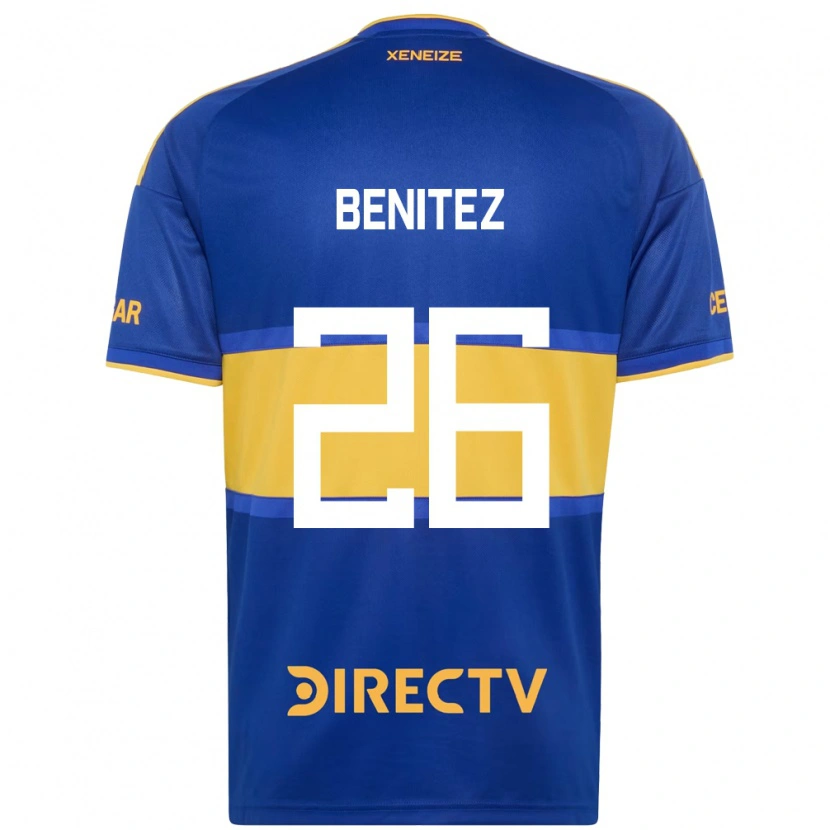 Danxen Bambino Maglia Lorena Benitez #26 Blu Reale Giallo Kit Gara Home 2026/27 Maglietta