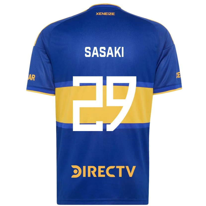 Danxen Bambino Maglia Yuria Sasaki #29 Blu Reale Giallo Kit Gara Home 2026/27 Maglietta