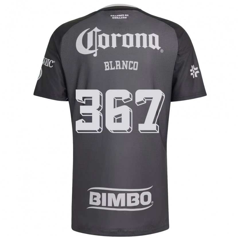Danxen Bambino Maglia Lionel Blanco #367 Grigio Bianco Nero Kit Gara Away 2026/27 Maglietta