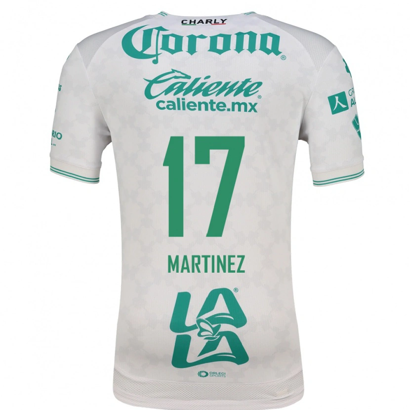 Danxen Bambino Maglia Marianne Martinez #17 Verde Chiaro Bianco Kit Gara Away 2026/27 Maglietta