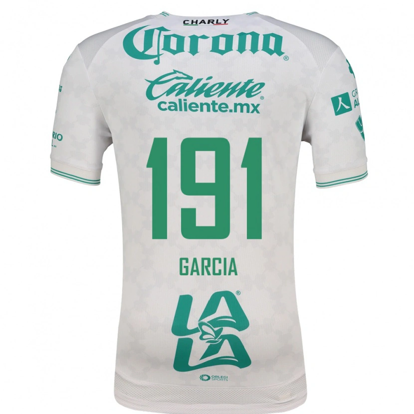 Danxen Bambino Maglia Kevin García #191 Verde Chiaro Bianco Kit Gara Away 2026/27 Maglietta