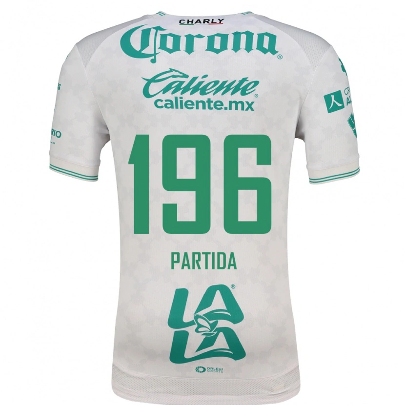 Danxen Bambino Maglia Alejandro Partida #196 Verde Chiaro Bianco Kit Gara Away 2026/27 Maglietta