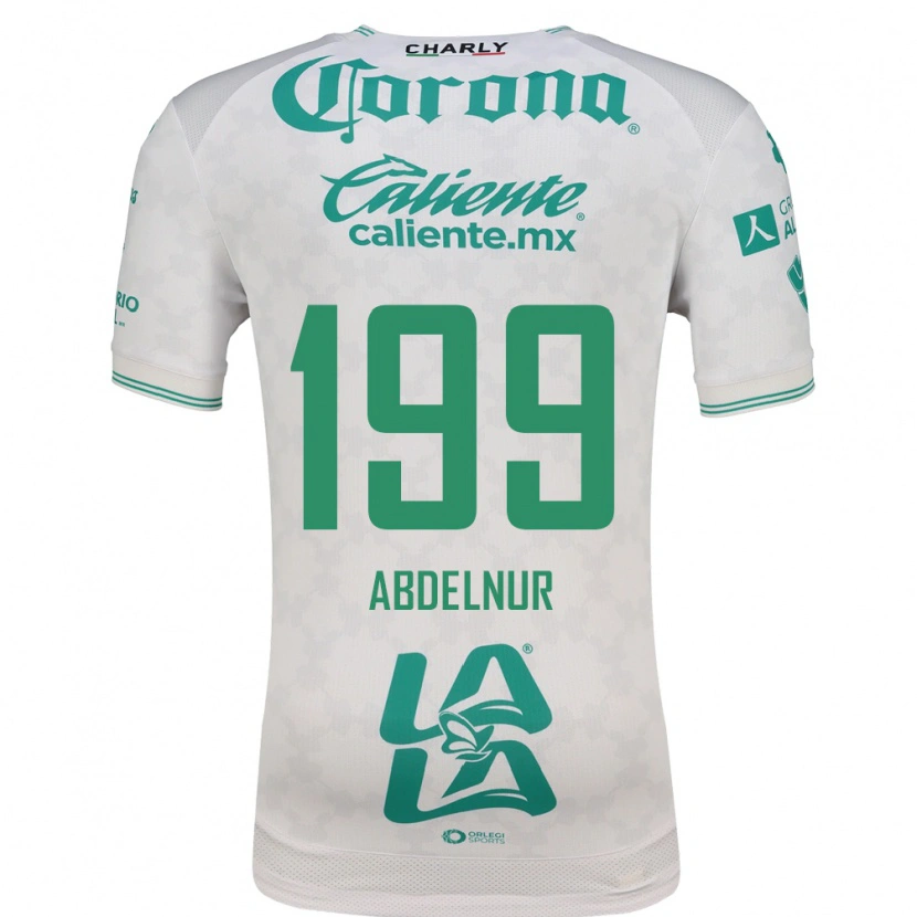 Danxen Bambino Maglia Tomás Abdelnur #199 Verde Chiaro Bianco Kit Gara Away 2026/27 Maglietta