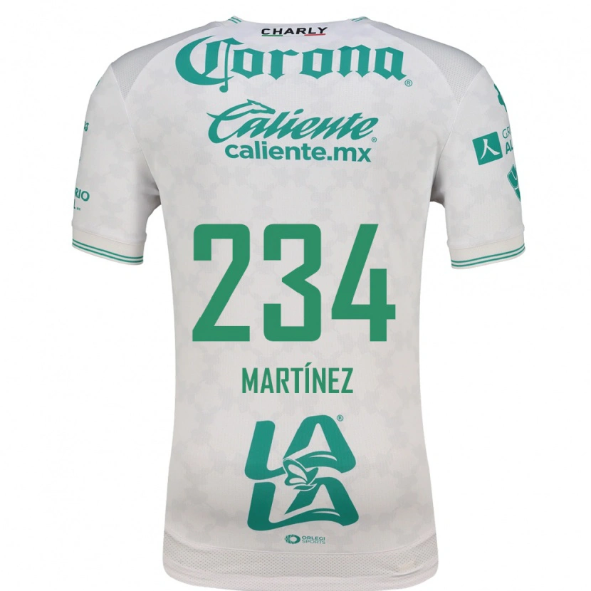 Danxen Bambino Maglia Cristian Martínez #234 Verde Chiaro Bianco Kit Gara Away 2026/27 Maglietta