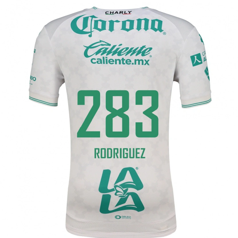 Danxen Bambino Maglia Juan Rodríguez #283 Verde Chiaro Bianco Kit Gara Away 2026/27 Maglietta