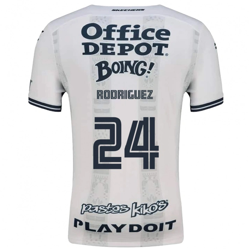 Danxen Bambino Maglia Luis Rodriguez #24 Rosso Bianco Nero Kit Gara Away 2026/27 Maglietta