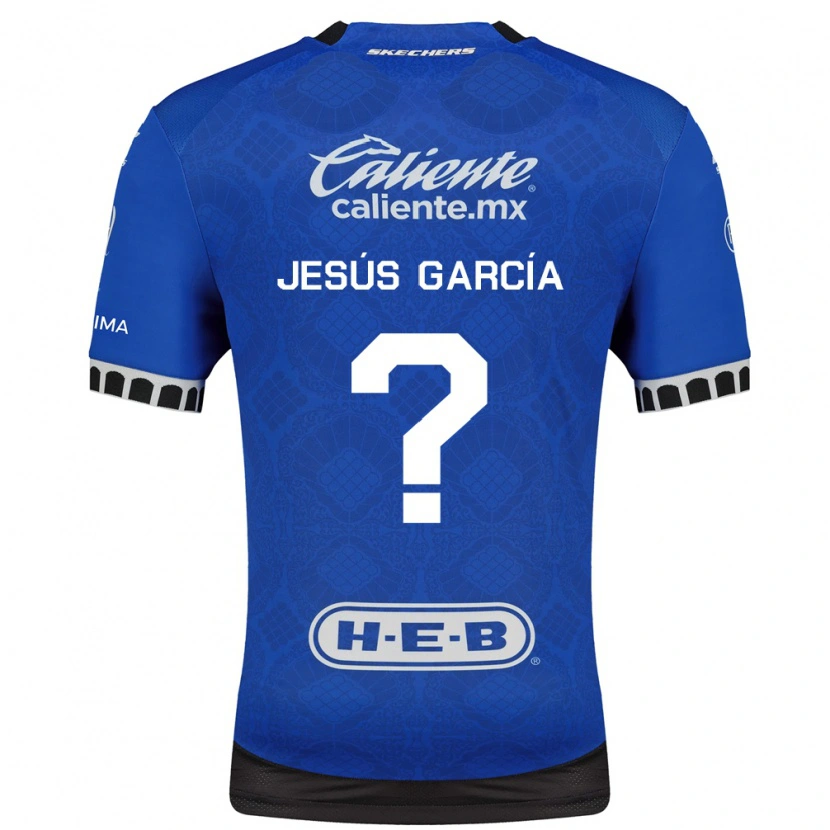Danxen Bambino Maglia Jesús García #0 Blu Reale Bianco Nero Kit Gara Away 2026/27 Maglietta