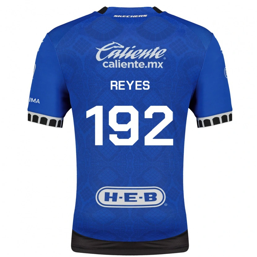 Danxen Bambino Maglia Emiliano Reyes #192 Blu Reale Bianco Nero Kit Gara Away 2026/27 Maglietta