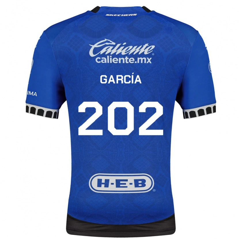 Danxen Bambino Maglia Diego García #202 Blu Reale Bianco Nero Kit Gara Away 2026/27 Maglietta