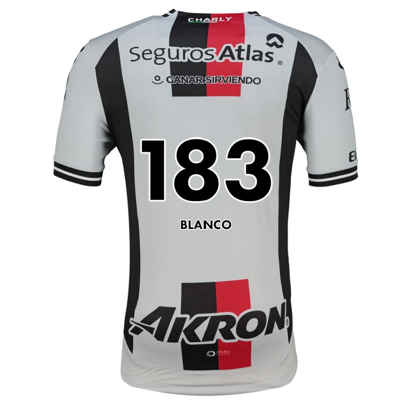 Danxen Bambino Maglia Luis Blanco #183 Bianco Rosso Nero Kit Gara Away 2026/27 Maglietta