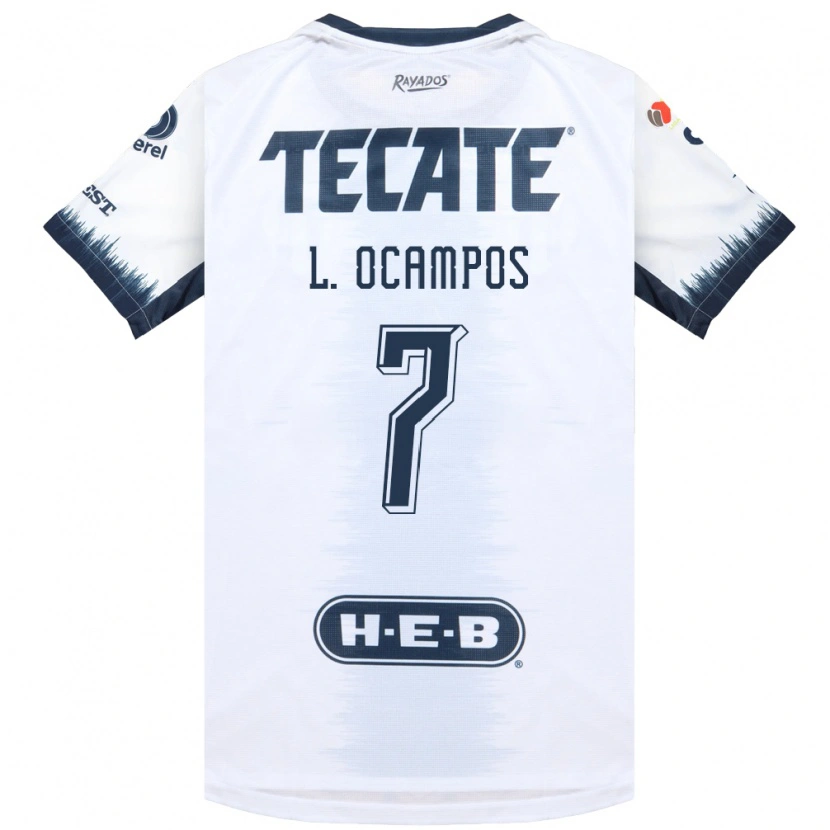 Danxen Bambino Maglia Lucas Ocampos #7 Bianco Bluinchiostro Rosso Kit Gara Away 2026/27 Maglietta