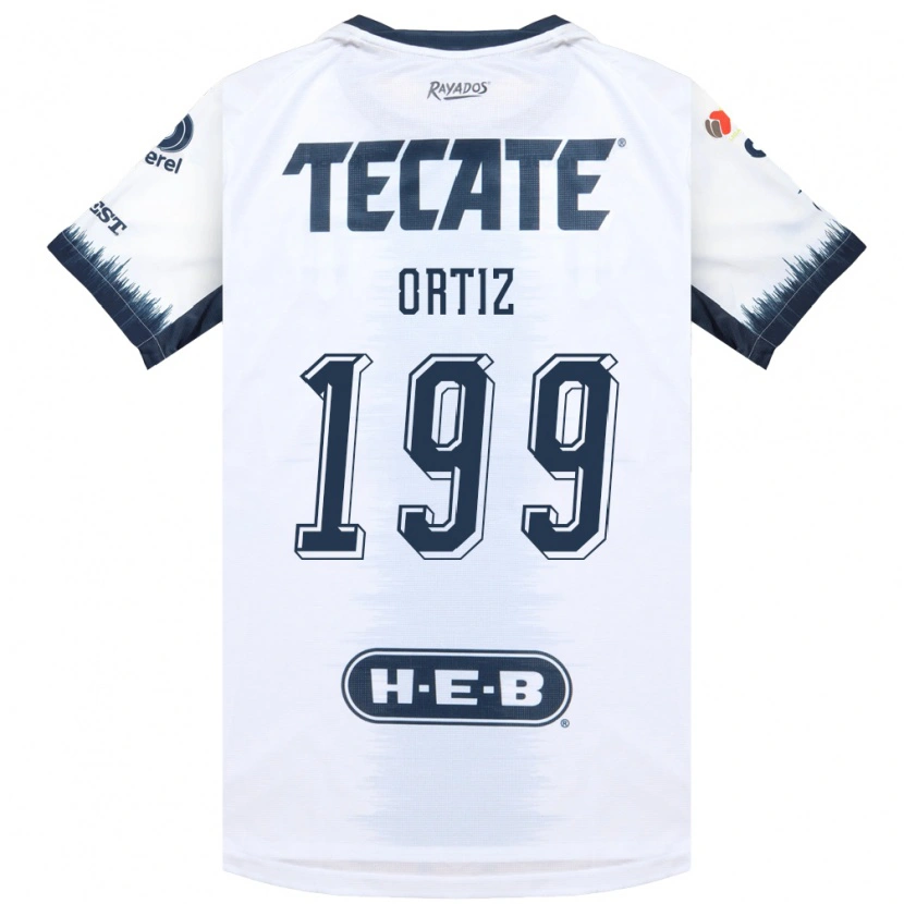 Danxen Bambino Maglia Luis Ortiz #199 Bianco Bluinchiostro Rosso Kit Gara Away 2026/27 Maglietta