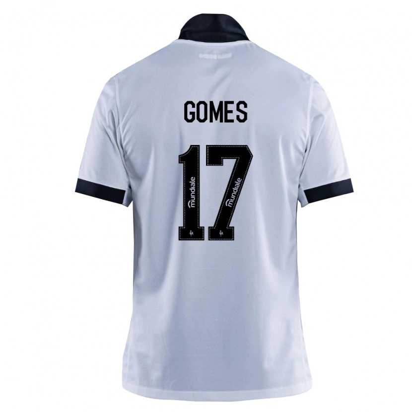 Danxen Bambino Maglia Igor Gomes #17 Nero Bianco Kit Gara Away 2026/27 Maglietta