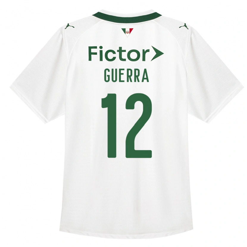 Danxen Bambino Maglia Heitor Guerra #12 Verde Bianco Kit Gara Away 2026/27 Maglietta