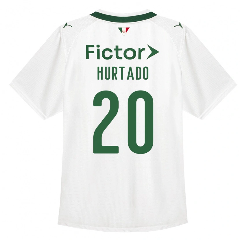 Danxen Bambino Maglia Flavio Hurtado #20 Verde Bianco Kit Gara Away 2026/27 Maglietta