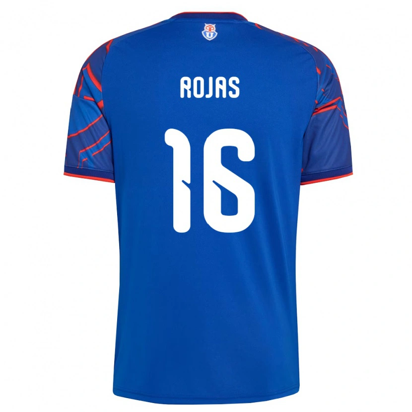 Danxen Uomo Maglia Elías Rojas #16 Blu Reale Rosso Kit Gara Home 2026/27 Maglietta