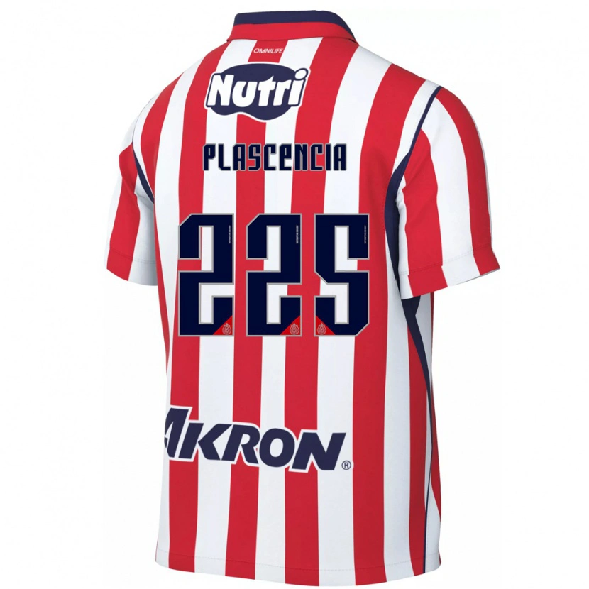 Danxen Uomo Maglia Osvaldo Plascencia #225 Rosso Bianco Kit Gara Home 2026/27 Maglietta
