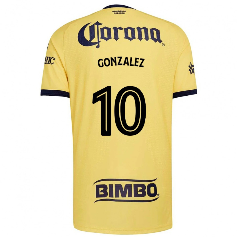 Danxen Uomo Maglia Alison Gonzalez #10 Giallo Rosso Nero Kit Gara Home 2026/27 Maglietta