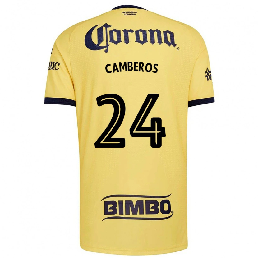 Danxen Uomo Maglia Scarlett Camberos #24 Giallo Rosso Nero Kit Gara Home 2026/27 Maglietta