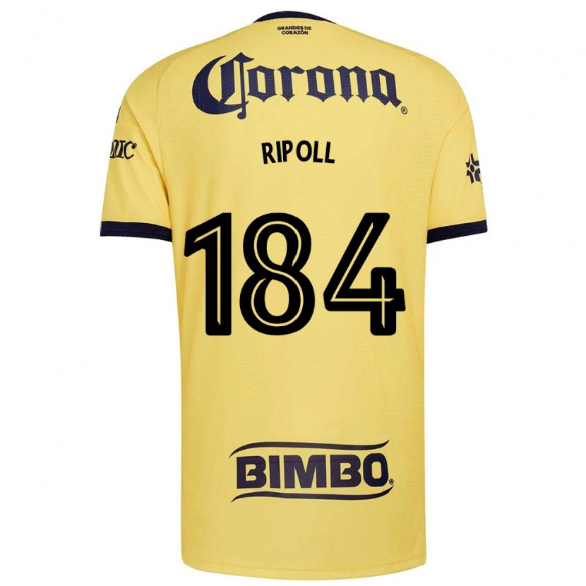 Danxen Uomo Maglia Alonso Ripoll #184 Giallo Rosso Nero Kit Gara Home 2026/27 Maglietta