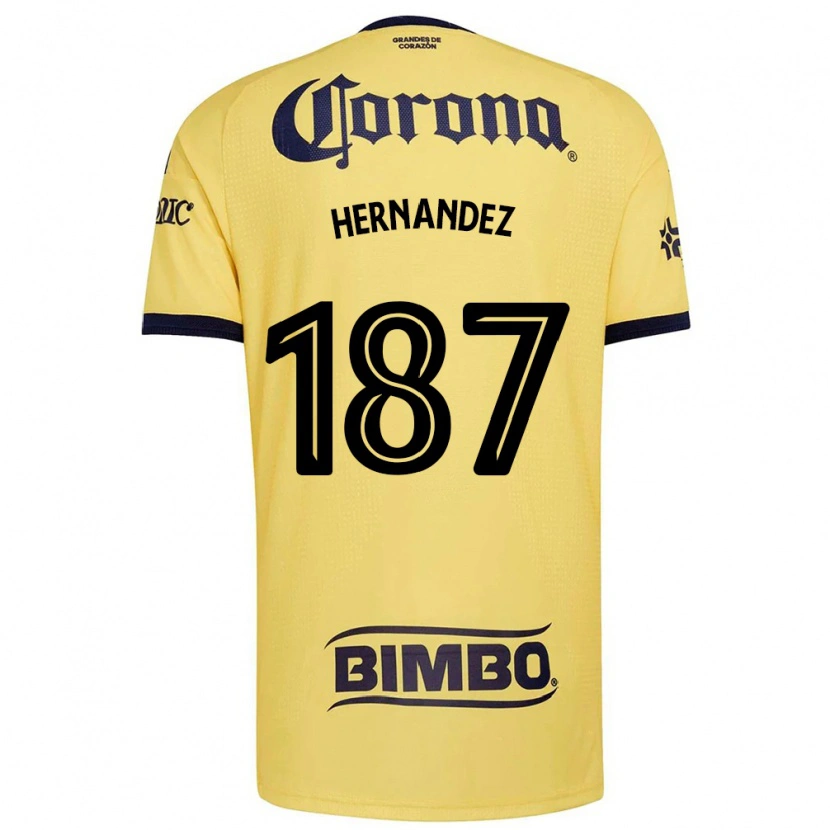 Danxen Uomo Maglia Miguel Hernández #187 Giallo Rosso Nero Kit Gara Home 2026/27 Maglietta