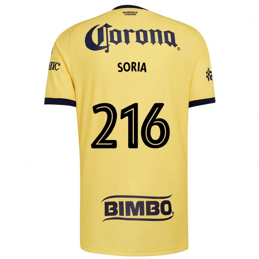 Danxen Uomo Maglia Emiliano Soria #216 Giallo Rosso Nero Kit Gara Home 2026/27 Maglietta