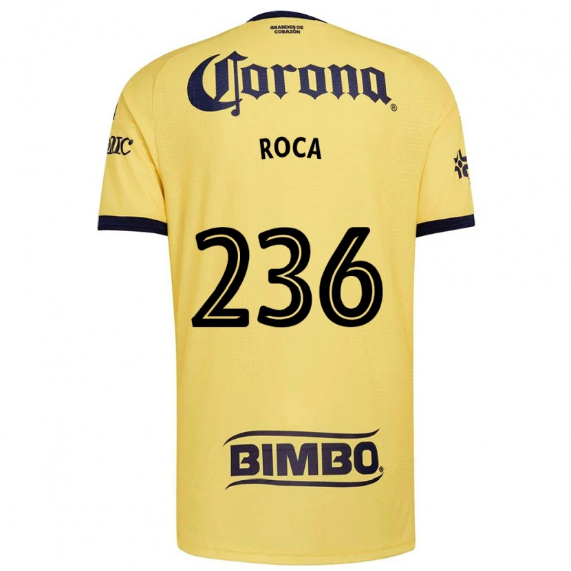Danxen Uomo Maglia Juan Roca #236 Giallo Rosso Nero Kit Gara Home 2026/27 Maglietta
