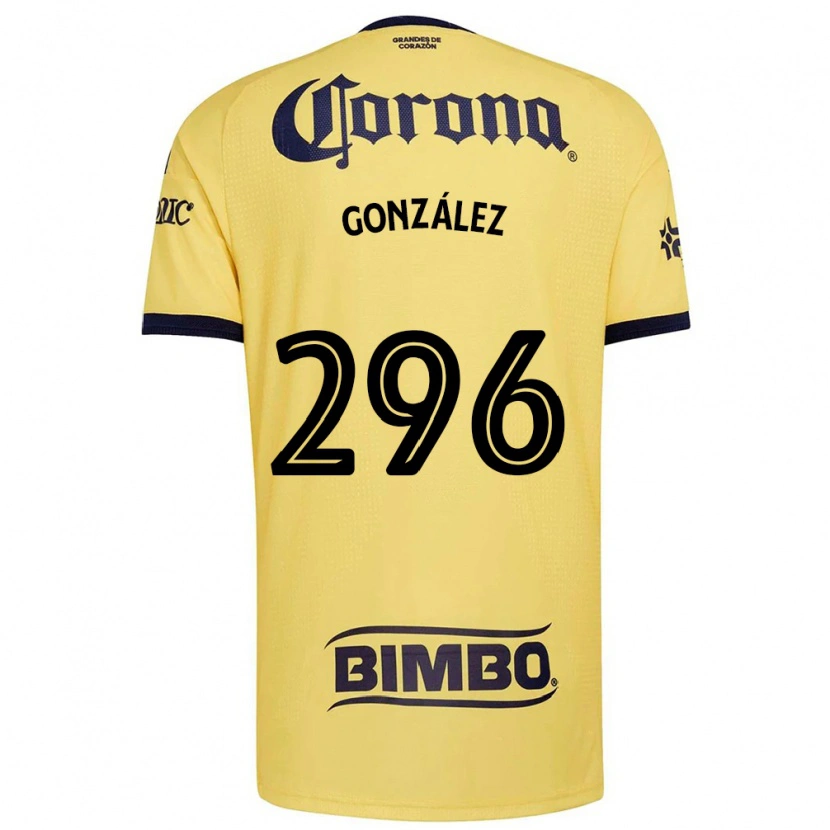 Danxen Uomo Maglia Ricardo González #296 Giallo Rosso Nero Kit Gara Home 2026/27 Maglietta
