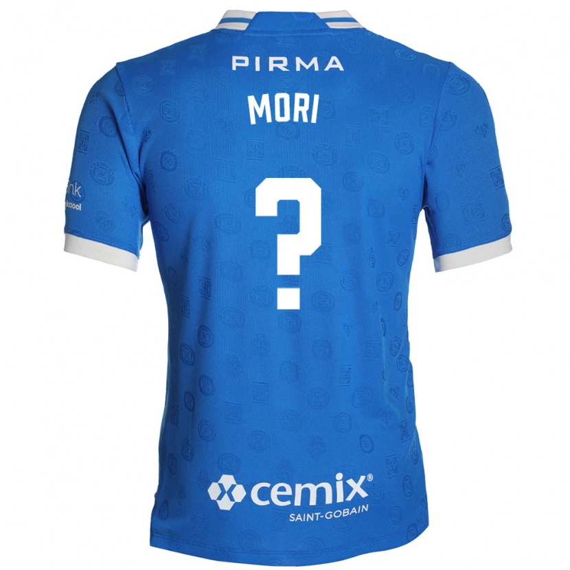 Danxen Uomo Maglia Ramiro Funes Mori #0 Blu Bianco Rosso Kit Gara Home 2026/27 Maglietta