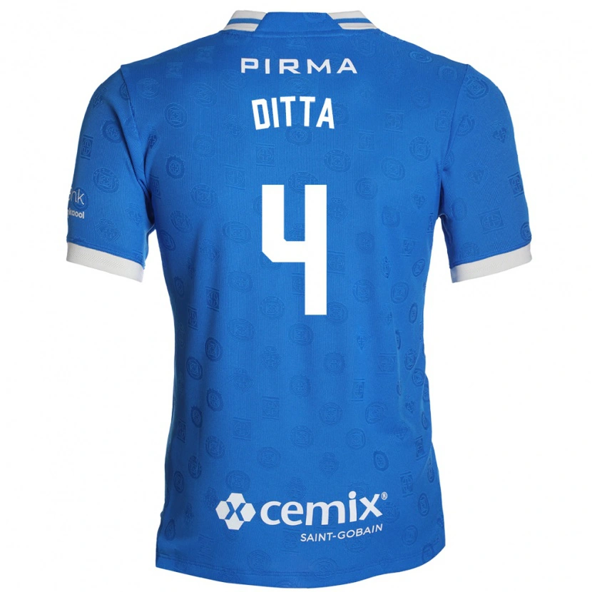 Danxen Uomo Maglia Willer Ditta #4 Blu Bianco Rosso Kit Gara Home 2026/27 Maglietta