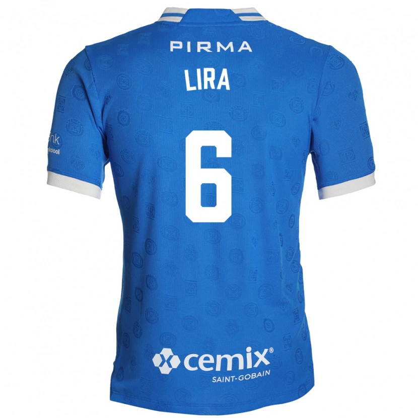 Danxen Uomo Maglia Érik Lira #6 Blu Bianco Rosso Kit Gara Home 2026/27 Maglietta