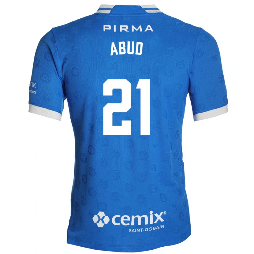 Danxen Uomo Maglia Karime Abud #21 Blu Bianco Rosso Kit Gara Home 2026/27 Maglietta