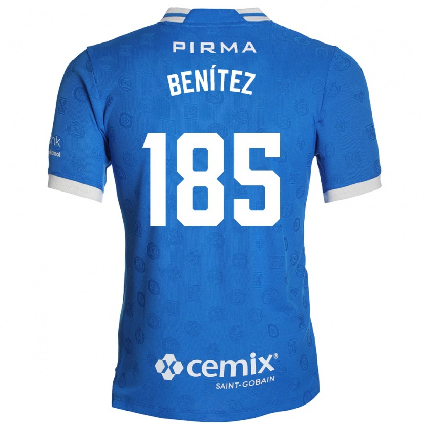 Danxen Uomo Maglia Cristopher Benítez #185 Blu Bianco Rosso Kit Gara Home 2026/27 Maglietta