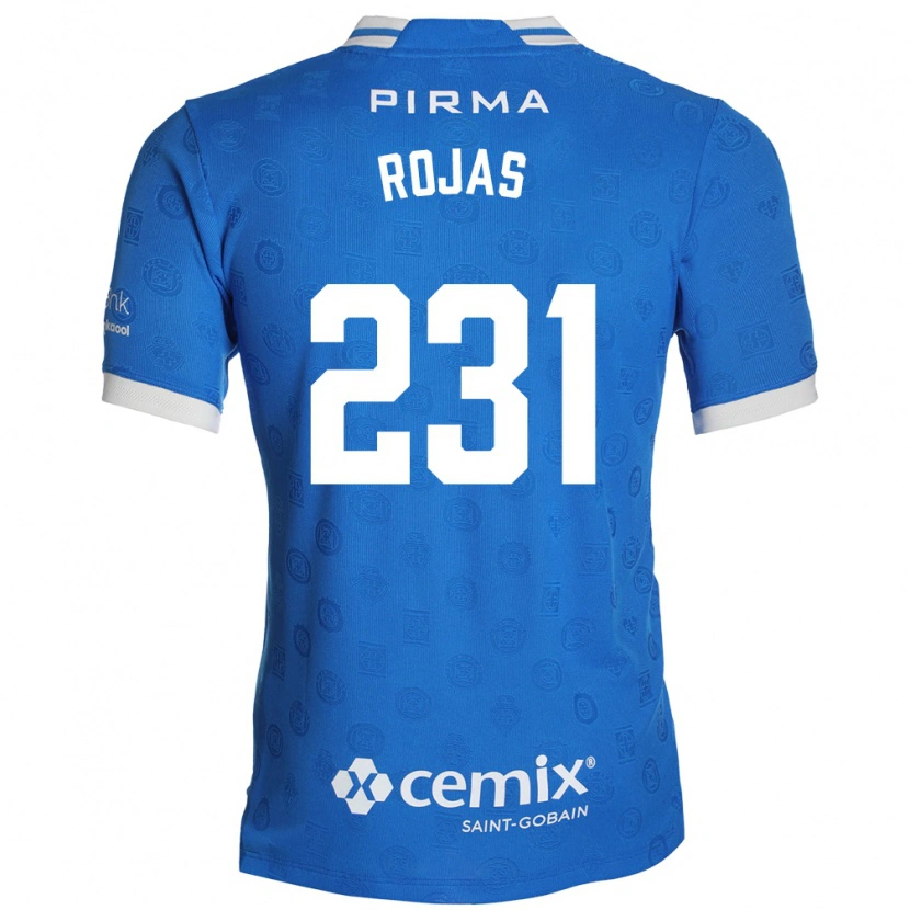 Danxen Uomo Maglia Ramiro Rojas #231 Blu Bianco Rosso Kit Gara Home 2026/27 Maglietta