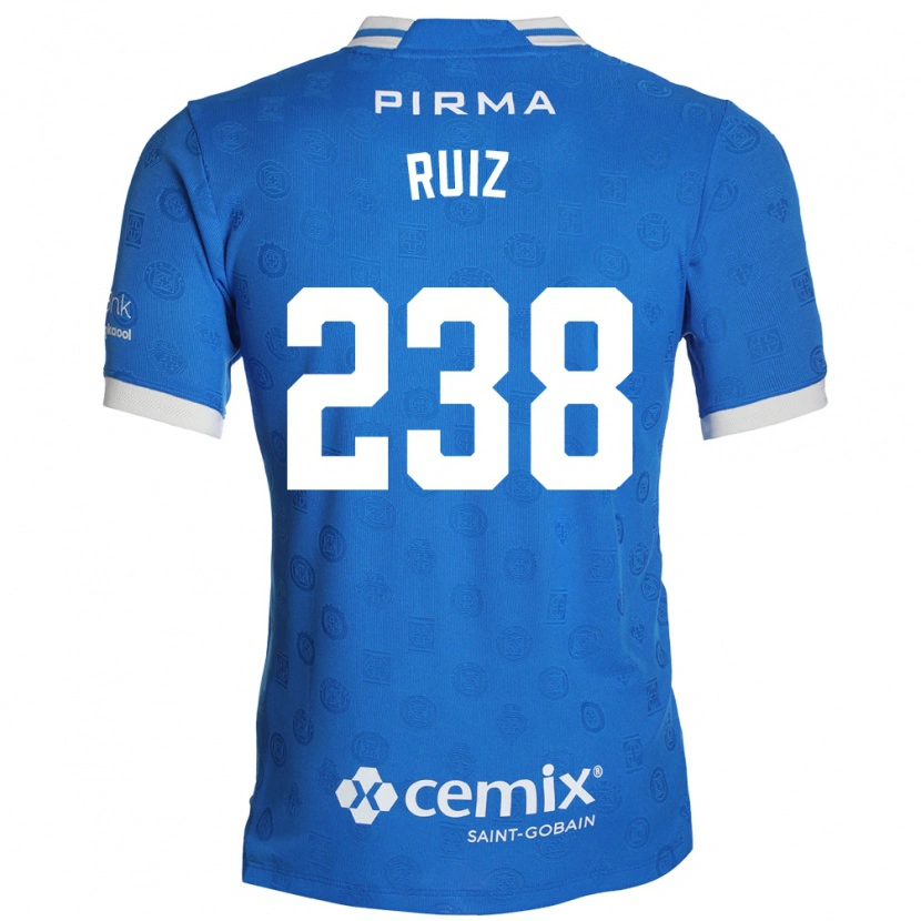 Danxen Uomo Maglia Abel Ruiz #238 Blu Bianco Rosso Kit Gara Home 2026/27 Maglietta