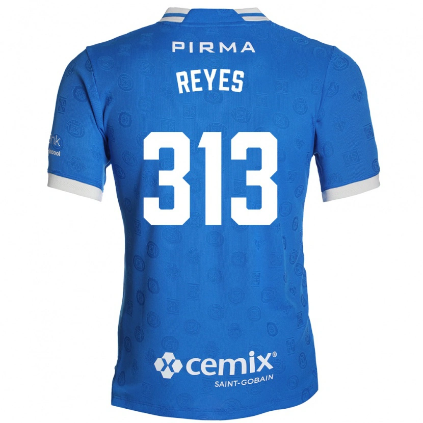 Danxen Uomo Maglia Ian Reyes #313 Blu Bianco Rosso Kit Gara Home 2026/27 Maglietta