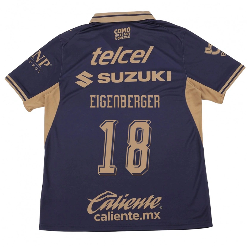 Danxen Uomo Maglia Chandra Eigenberger #18 Viola Marrone Kit Gara Home 2026/27 Maglietta